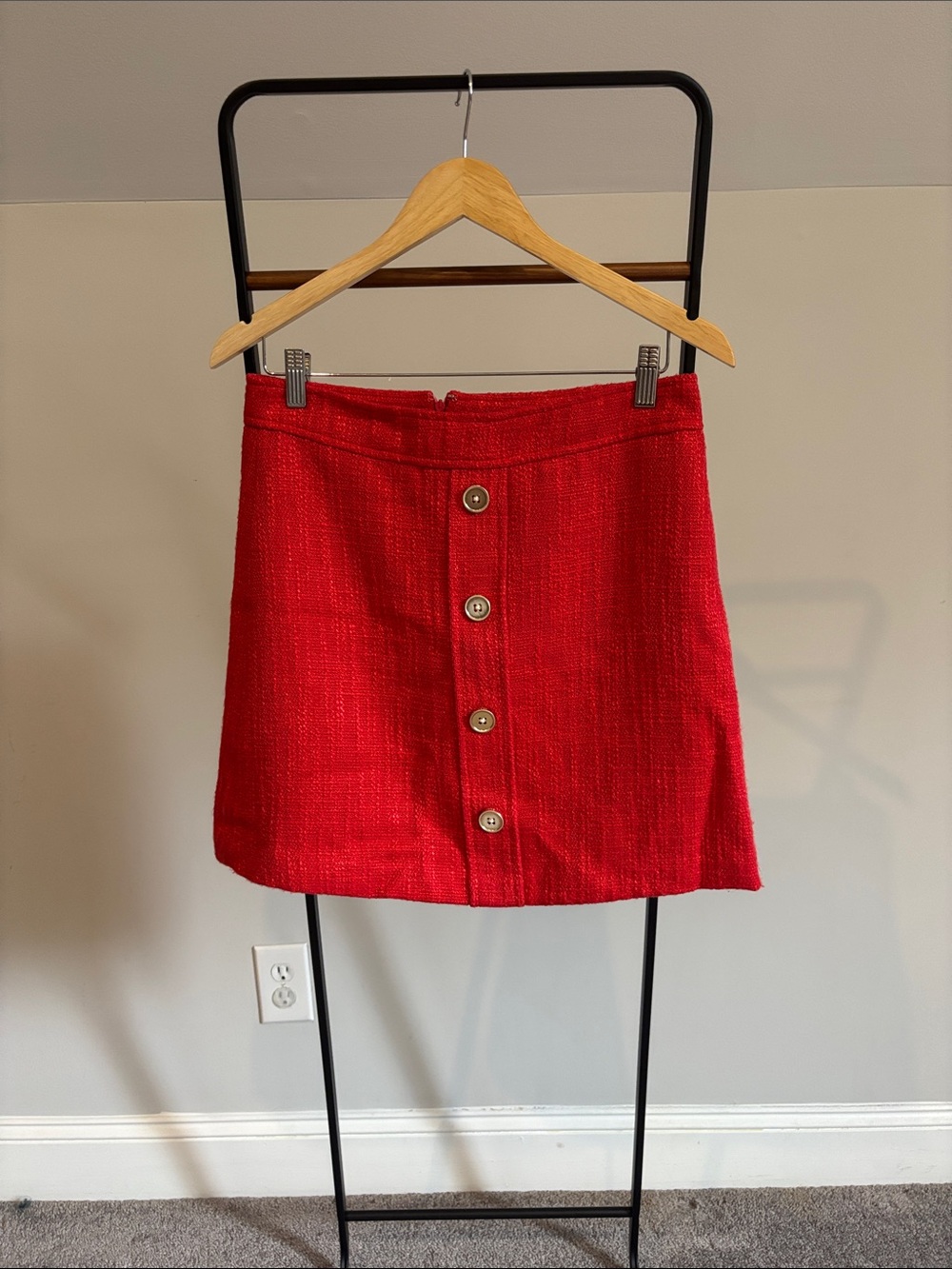 DKNY tweed skirt